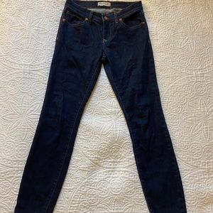 Madewell Dark Wash Skinny Jean